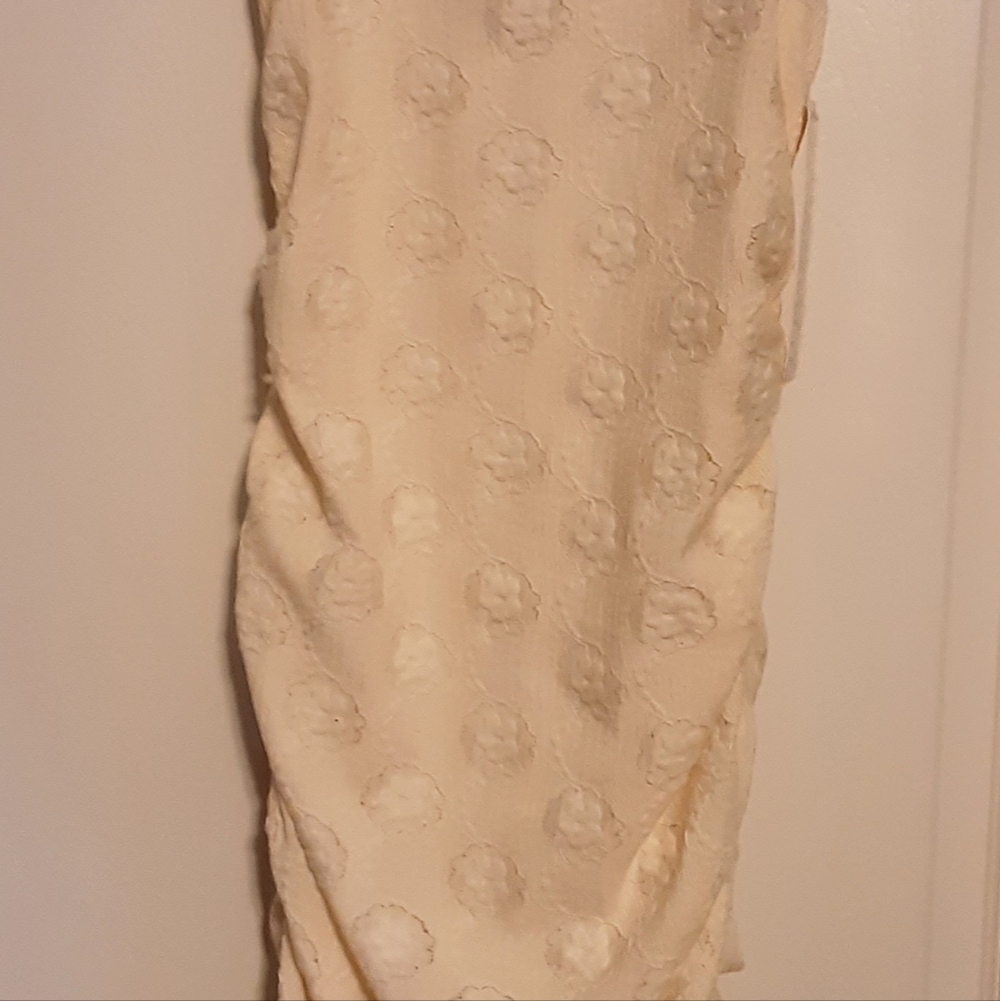 Almost Famous Cream Lace Dress